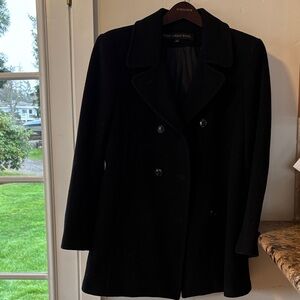 Fleet Street Double Breasted Pea Coat- 100 percent wool - good condition- sz 10